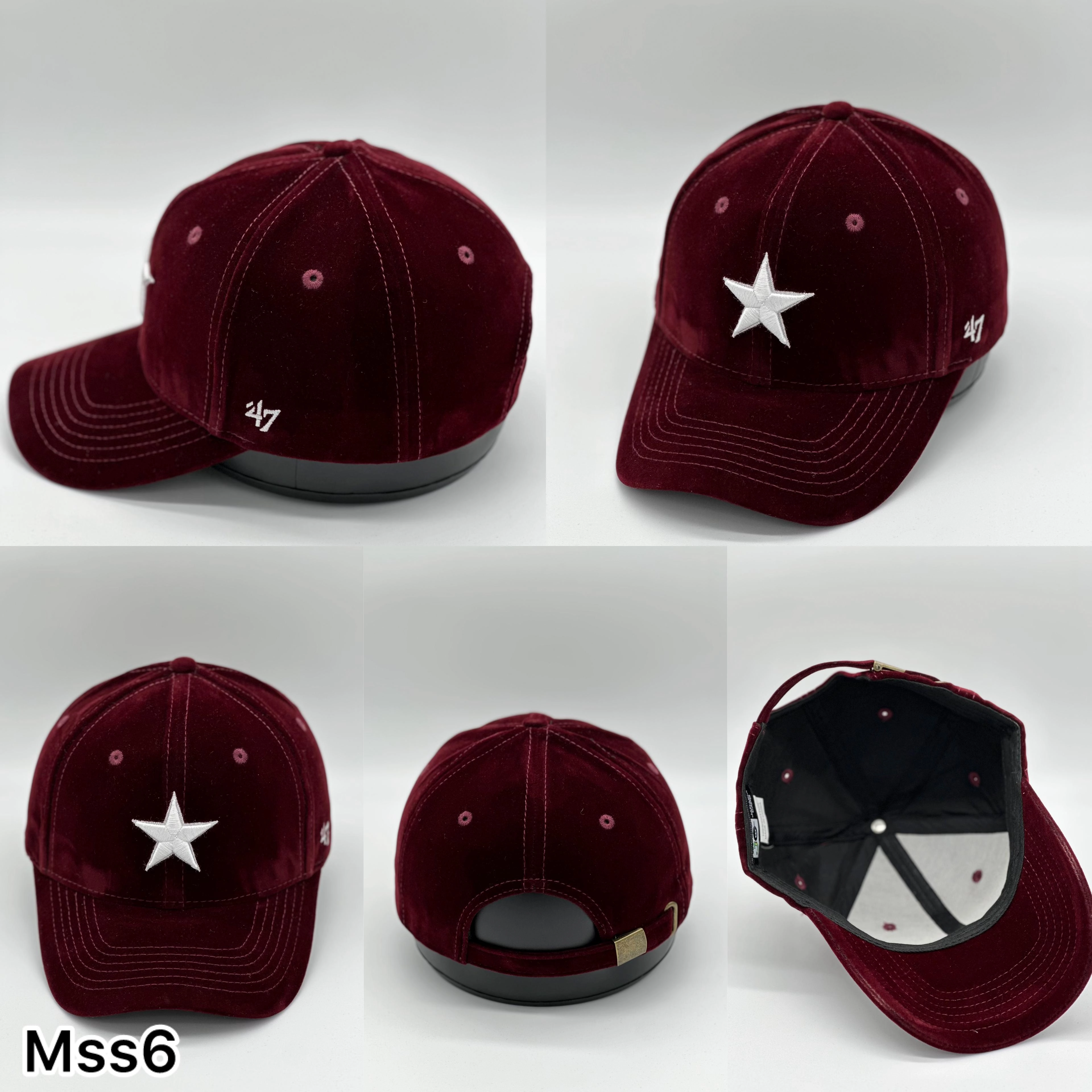 کلاه مخمل طرح star - Mss1