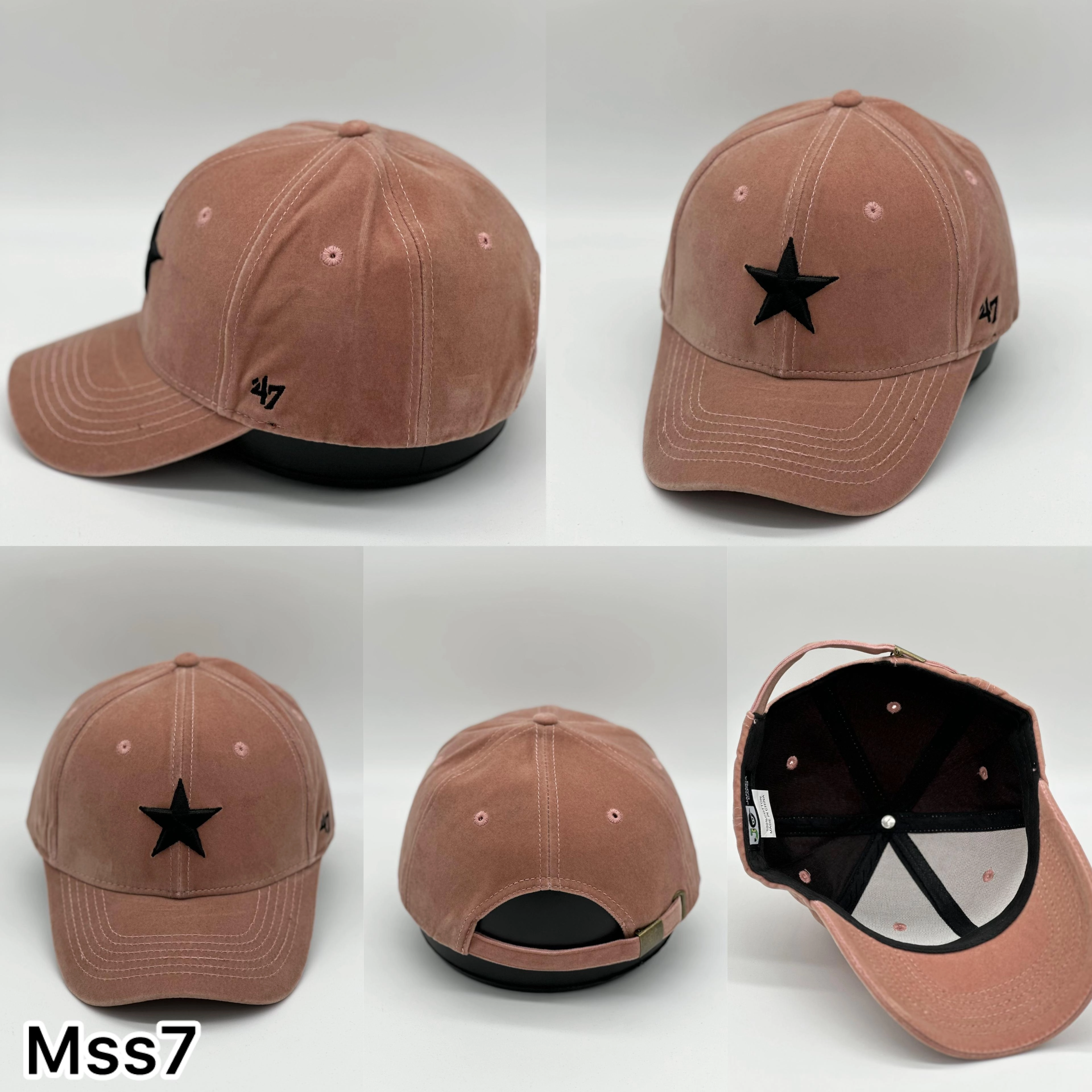 کلاه مخمل طرح star - Mss1